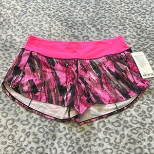 NWT Lululemon Speed Up Shorts Mid Rise Lined Size 12